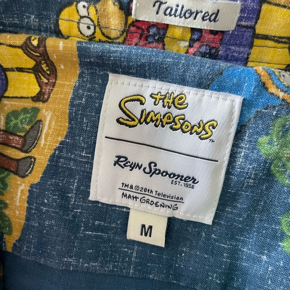 Reyn Spooner X Simpsons Button Down Shirt - Picture 3 of 3
